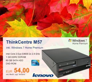 Top-Angebot: Lenovo ThinkCentre M57 nur 54 €