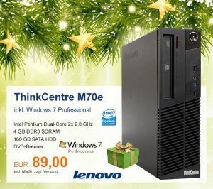 Top-Angebot: Lenovo ThinkCentre M70e nur 89 €