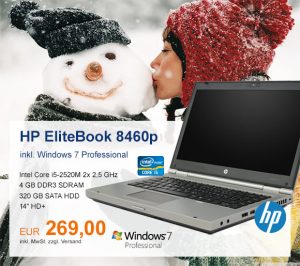 Top-Angebot: HP EliteBook 8460p nur 269 €