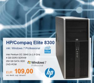 Top-Angebot: HP/Compaq Elite 8300 nur 109 €