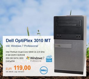 Top-Angebot: DELL OptiPlex 3010 MT nur 119 €
