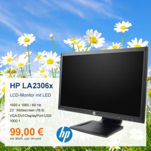 Top-Angebot: HP/Compaq LA2306x nur 99 €