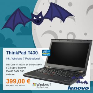 Top-Angebot: Lenovo ThinkPad T430 nur 399 €