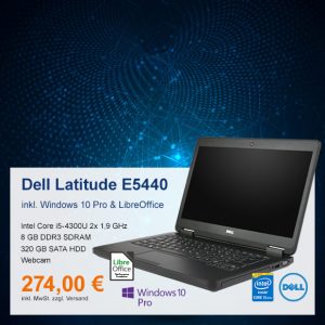 Top-Angebot: Dell Latitude E5440 nur 274 €