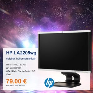 Top-Angebot: HP LA2205wg nur 79 €