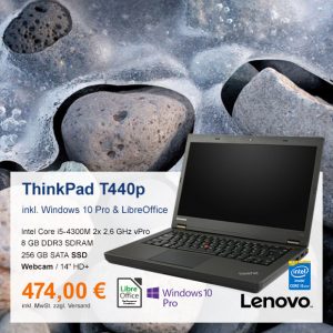Top-Angebot: Lenovo ThinkPad T440p nur 474 €