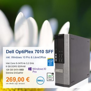 Top-Angebot: Dell OptiPlex 7010 SFF nur 269 €