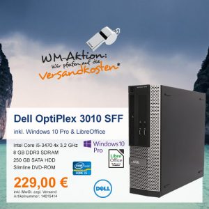 Top-Angebot: Dell OptiPlex 3010 nur 229 €