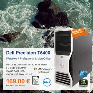 Top-Angebot: Dell Precision T5400 nur 169 €