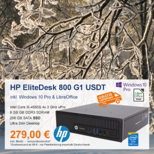 Top-Angebot: HP EliteDesk 800 G1 nur 279€