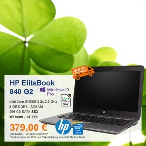 Top-Angebot: HP EliteBook 840 G2 nur 379 €