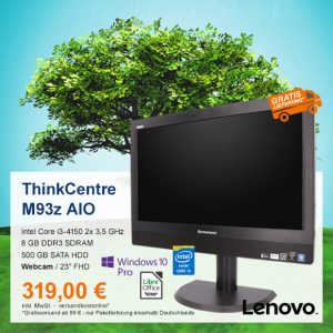 Top-Angebot: Lenovo ThinkCentre M93z AIO nur 319 €