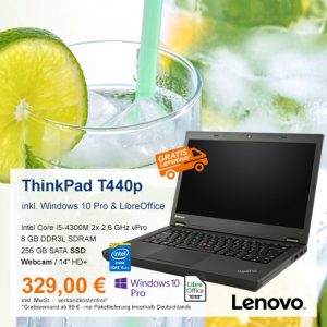 Top-Angebot: Lenovo ThinkPad T440p nur 329 €