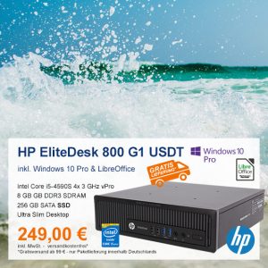 Top-Angebot: HP EliteDesk 800 G1 USDT nur 249 €
